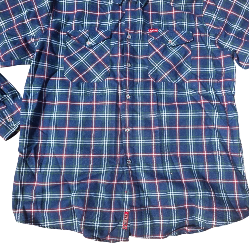 Dixxon The Torrence Long Sleeve Button Up Flannel Shirt- 2XL Tall - Picture 4 of 14